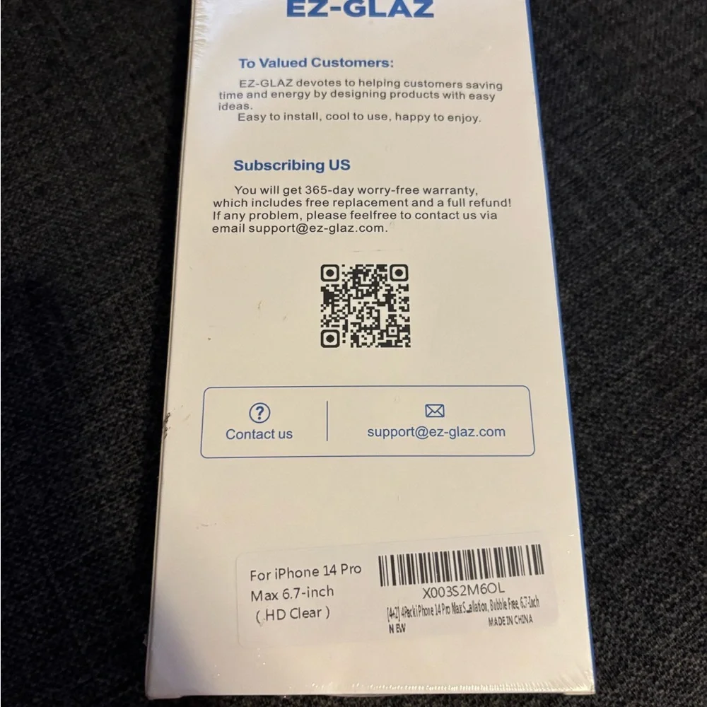 iPhone 14 tempered glass case